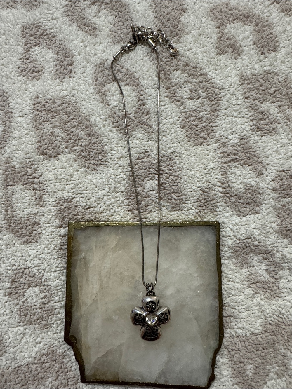 Brighton cross necklace